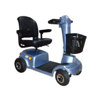Scooter elettrico Eco Plus: con controllo delta anti-fatica, sedile girevole e bracciolo pieghevole